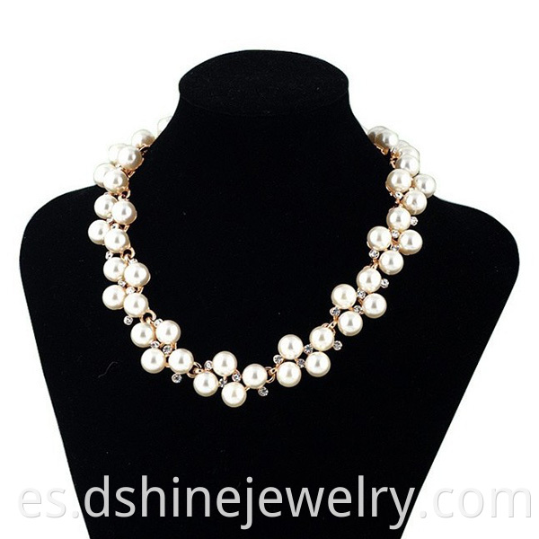 Bride Pearl Necklace Jewelry